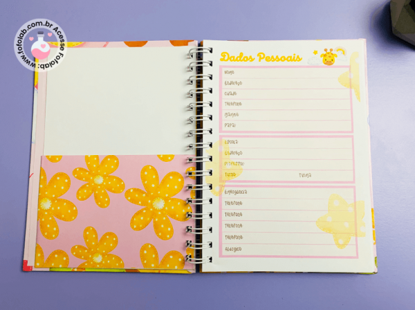 Caderno para creche - Caderno infantil - Personalizado 2 (1)
