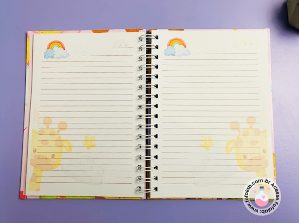 Caderno para creche - Caderno infantil - Personalizado 3 (1)